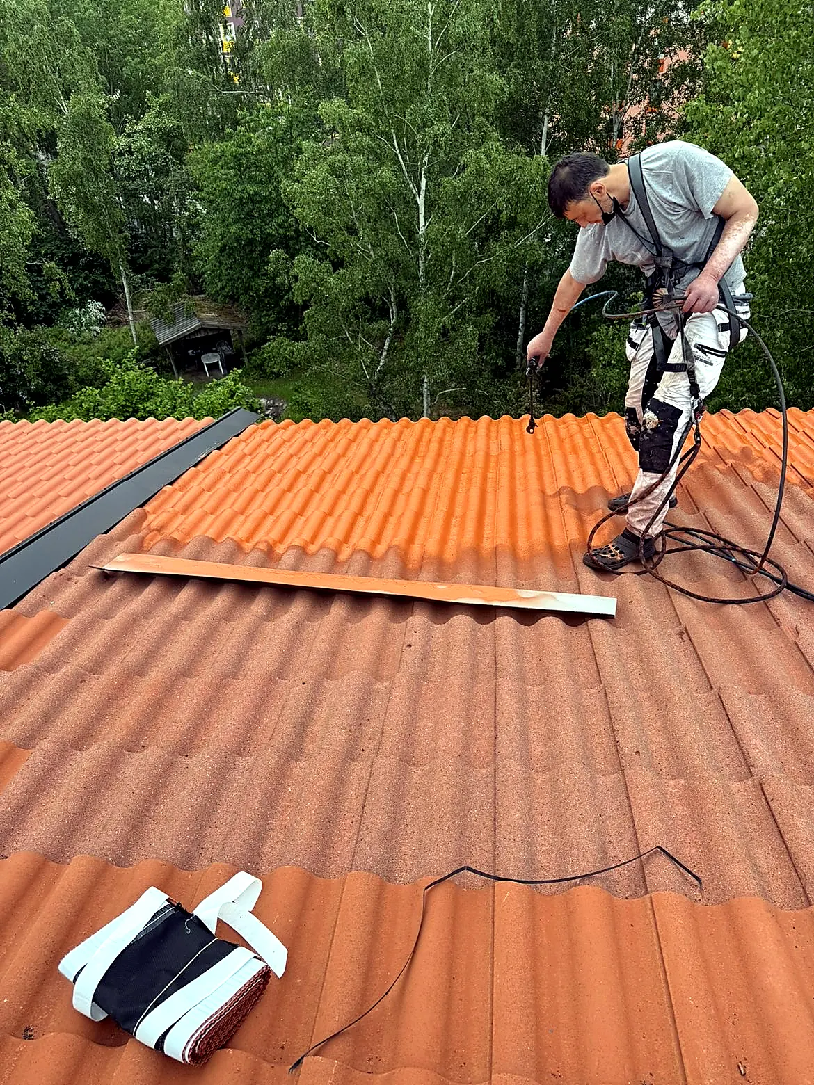 Utfört projekt av C&V Takvård