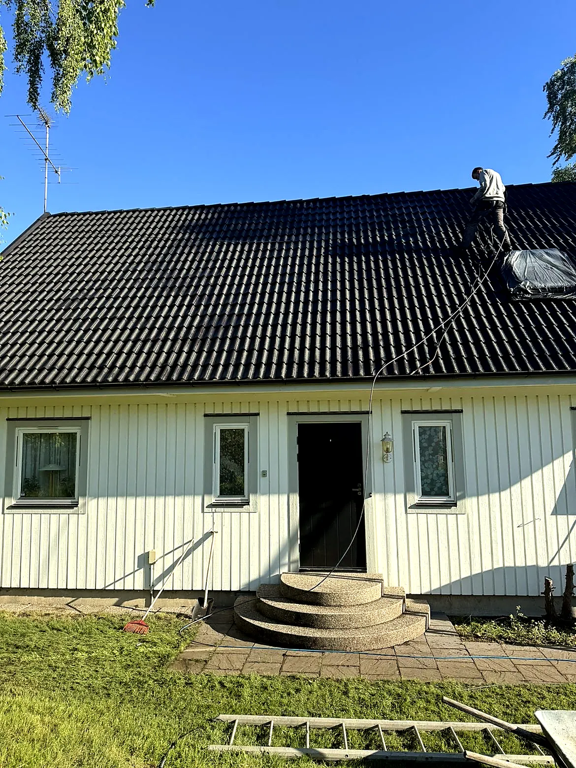 Utfört projekt av C&V Takvård
