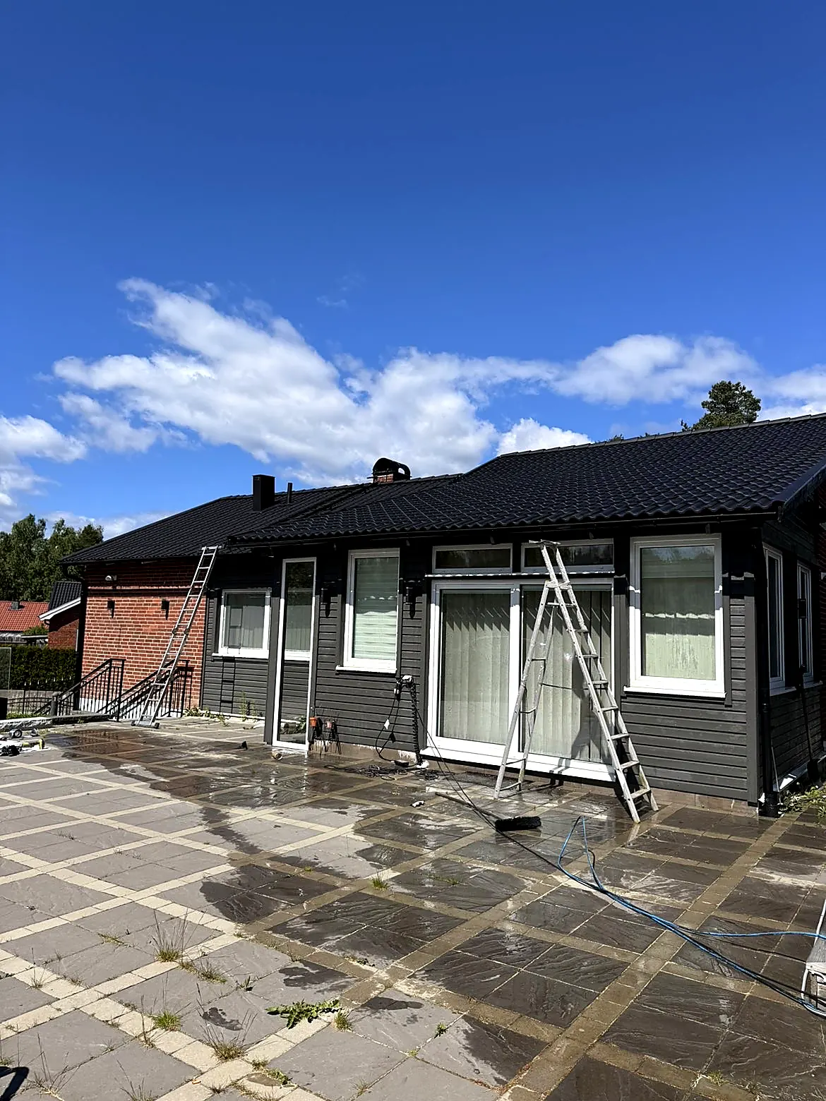 Utfört projekt av C&V Takvård