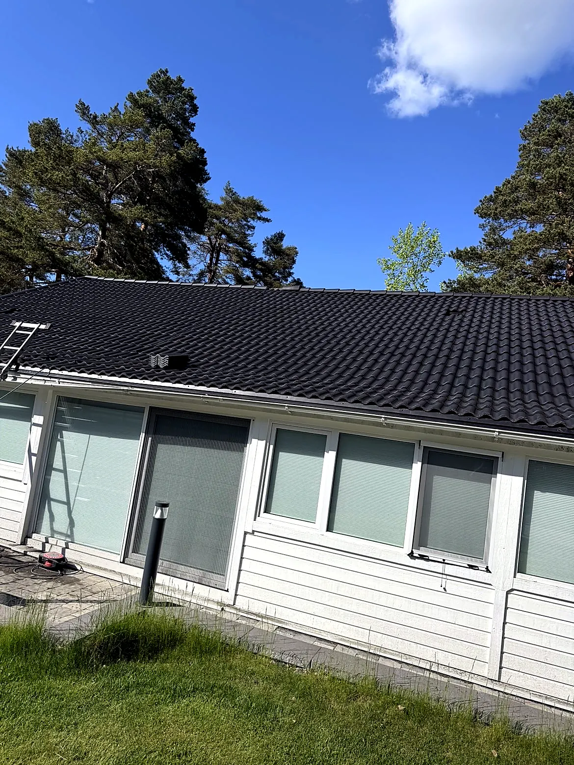 Utfört projekt av C&V Takvård