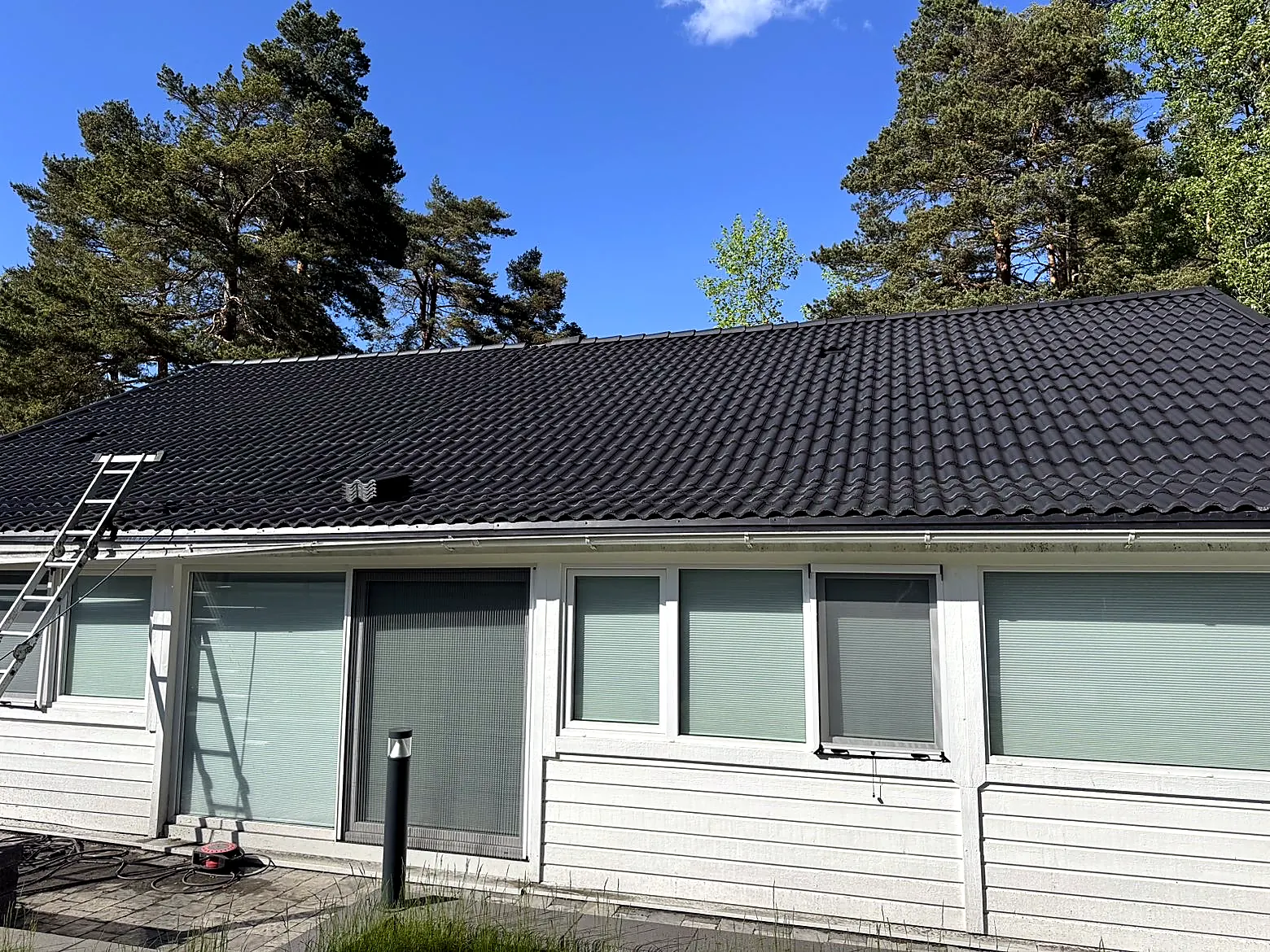 Utfört projekt av C&V Takvård